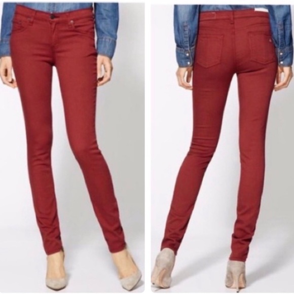 Rag & Bone Rust LeggingJeans 28 - Picture 1 of 7